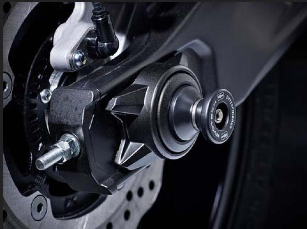 Yamaha Hinterrad Aufnahme von Evotech Performance